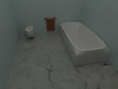 Luxury Mansion 3D Model with exterior and interior 3D model