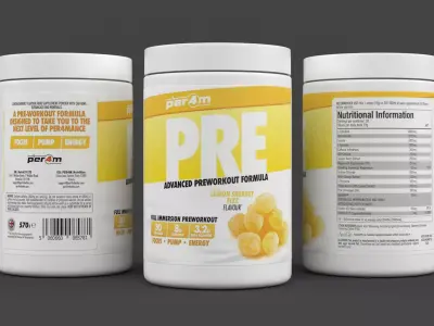 Protein Powder 3D model 13