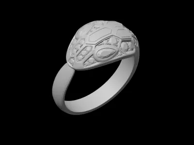 BULGARI - SERPENTI SEDUTTORI - RING 3D print model
