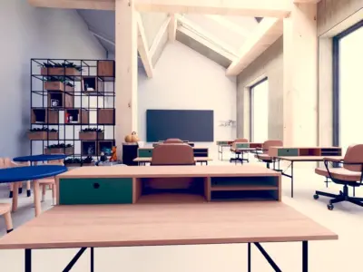 Architectural design 3D model