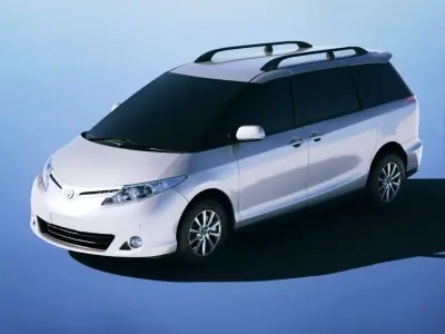 Toyota Previa SE 2020 3D model