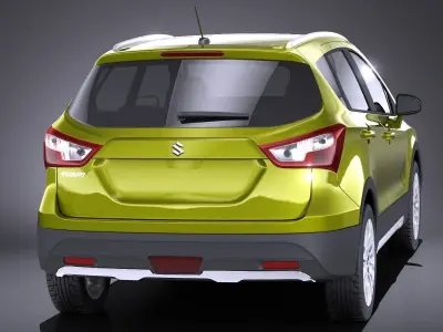 Suzuki SX4 2016 VRAY 3D model