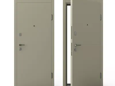 Bary Door 3D model