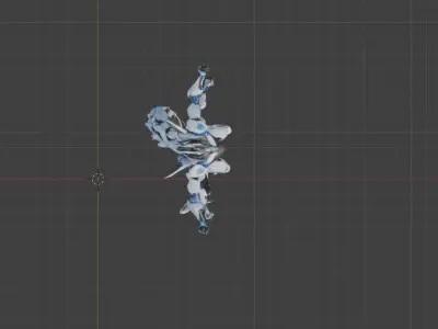 Cybernetic Sentinel Free 3D model