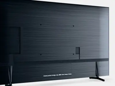 2024 QE1D 75-inch QLED 4K AI TV 3D model