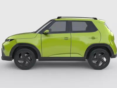 Generic Adventure-Style EV SUV 3D model