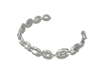 Bracelet v1 001 Low-poly 3D model