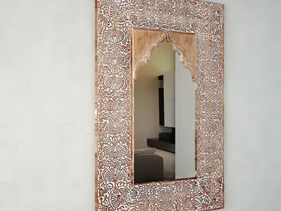 Carved Mirror 3D model buy