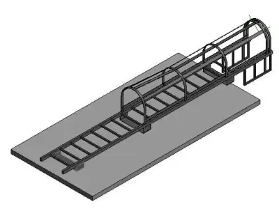 Ladder 3D Model 3D model