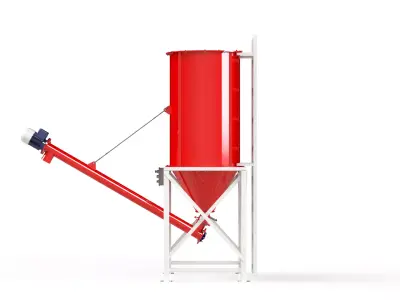 WG 4006 - Grain silo - 11 3D model