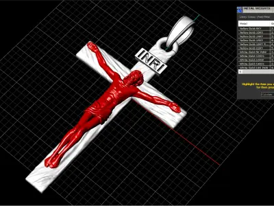 Cross model 679 3D print model