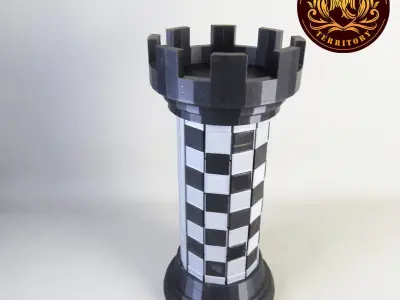 FLEXIBLE CHESS BOARD 3D print model