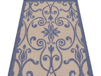 Rug Set 2068 3D model