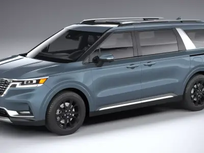 Kia Carnival 2022 3D model