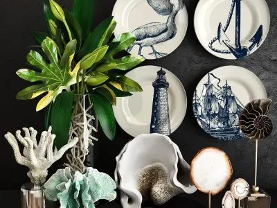 Decor set 34 3D model