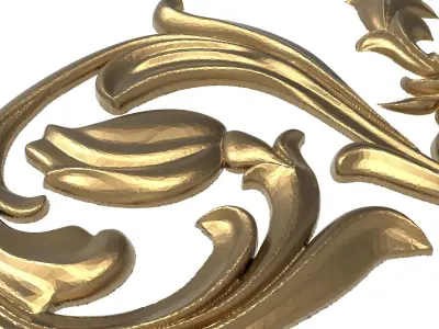  decorative pattern ready for 3D printing 3D model