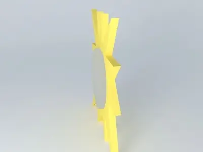 Fake sun Free 3D model