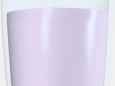 LUGNARE Scented candle in glass Low-poly 3D model