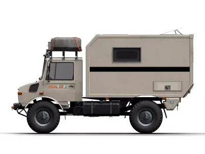 Unimog Atlas 4x4 U1300L 3D model