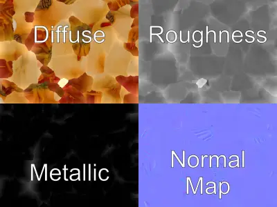 Silky Textured Onion 3D Model Pack Low-poly 3D model