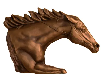 Bronze Sculptures 3D model
