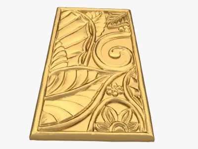 Classic decor ornament 245 3D model