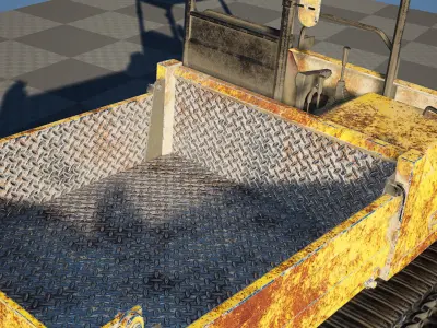 ZBL Mini Truck - Unreal Engine Project 3D model