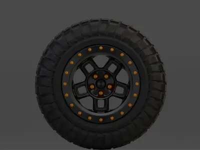 OFFROAD WHEEL 3D model