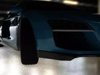 Audi r8  3D model purchase