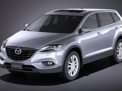 Mazda CX-9 2015 VRAY 3D model