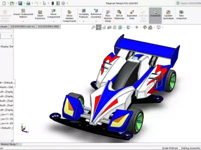 TOY CAR PLAYMOBILE 3D print model
