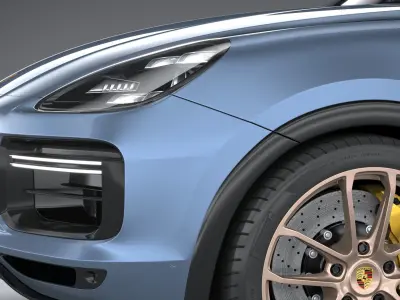 Porsche Cayenne Turbo GT 2022 3D model
