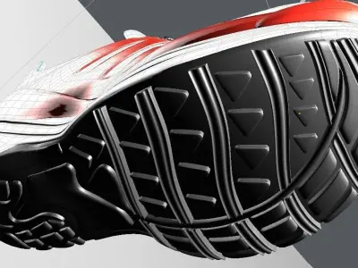 Running Shoe 3D model