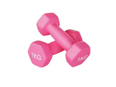 1 Kg Dumbbell 3D model