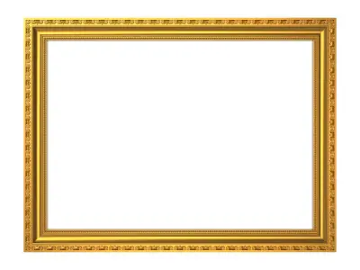 10 carved frames set 3D Model Collection