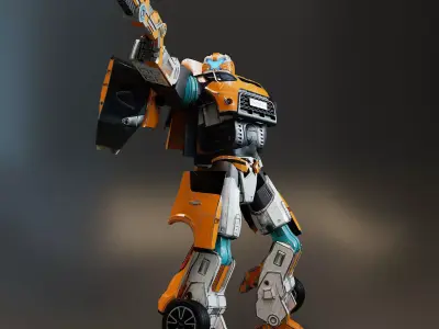 Tobot X 3D Model 3D model