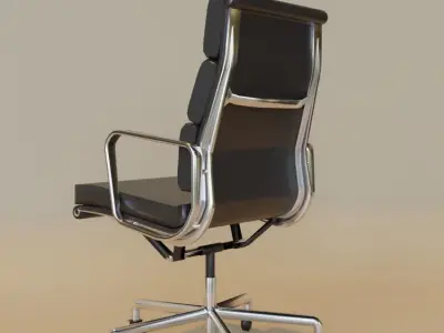 Office chair Free low-poly 3D model