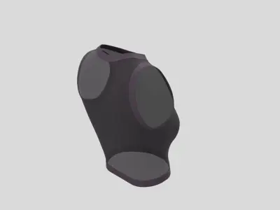 Modern Blouse 3D model