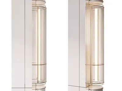 DECORATIVE WALL COLUMN NO3 A 3D model