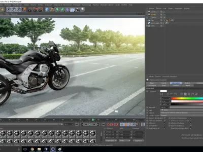 Moto Vehicle Free 3D model