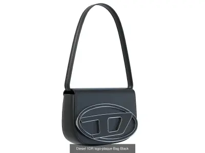 Diesel 1DR logo-plaque Bag 3D Model Collection
