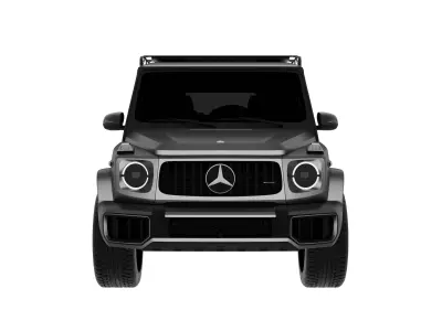 Mercedes-Benz G63 AMG 2025 Offroad Package PRO Low-poly 3D model