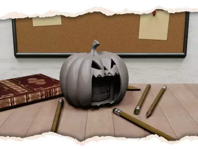 Halloween Calendar 3D print model
