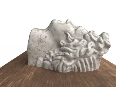 The Head of David 3D print model