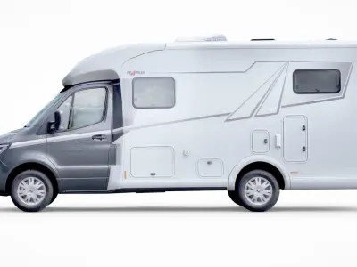 camper Frankia T7 Neo GDK Mercedes Sprinter Low-poly 3D model