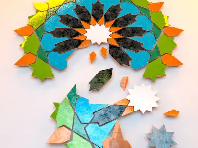 Moroccan zellige  3D model