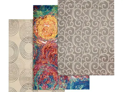 Rug Set 1008 3D model