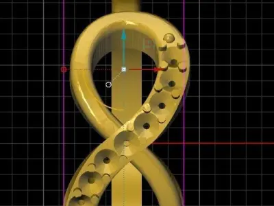 RIng Infinity 11 Free 3D print model