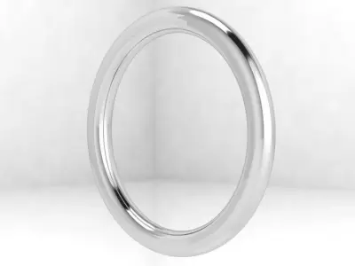 Wedding Band 4494 Free 3D print model