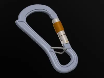 Carabiner 3D model purchase